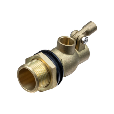 Chinese Manufacturing Brass Float Valves 2 Inch Brass Female Male Thread  Valves Type Floating Ball Steel Water Storage Tank with Vertical Inline  Float Valve 